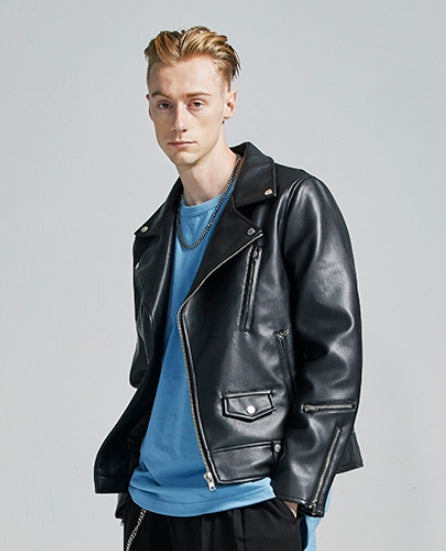 セイントペイン(SAINTPAIN) SP Upton Quilting Riders Jacket-Black