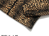 セイントペイン(SAINTPAIN) SP Leopard Fleece Zip Up Jacket-Yellow