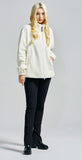 セイントペイン(SAINTPAIN) SP Fleece Zip Up Jacket-White