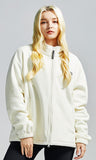 セイントペイン(SAINTPAIN) SP Fleece Zip Up Jacket-White