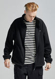 セイントペイン(SAINTPAIN) SP Fleece Zip Up Jacket-Black