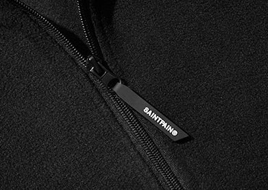 セイントペイン(SAINTPAIN) SP Fleece Zip Up Jacket-Black