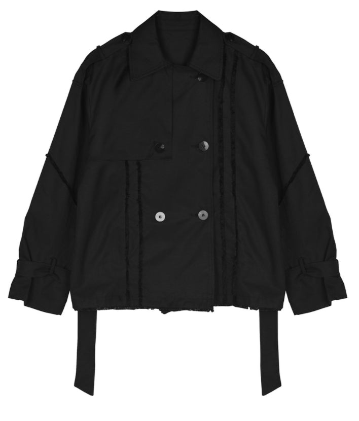nache(ナチェ) rawcut trench