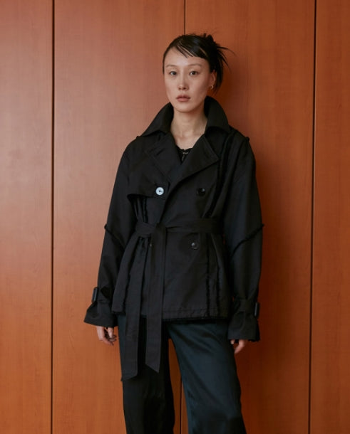 nache(ナチェ) rawcut trench