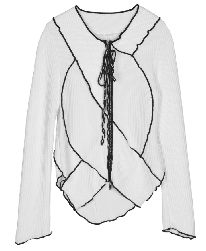 nache(ナチェ) patchwork cardigan