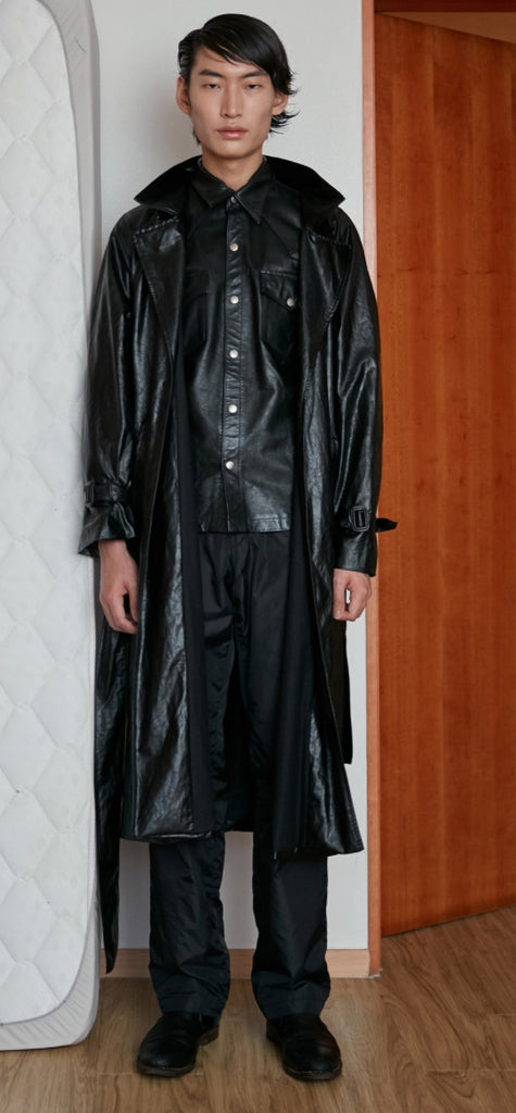nache(ナチェ) leather coat