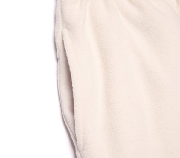 AQO_studiospace(アコスタジオスペース)  AQO BEAR FLEECE PANTS IVORY