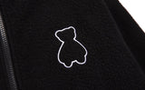AQO_studiospace(アコスタジオスペース) AQO BEAR REVERSIBLE FLEECE JACKET BLACK