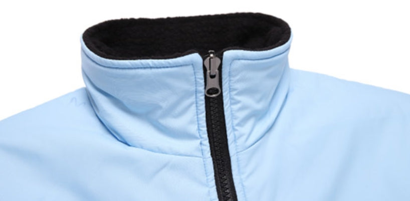 AQO_studiospace(アコスタジオスペース) AQO BEAR REVERSIBLE FLEECE JACKET BLACK