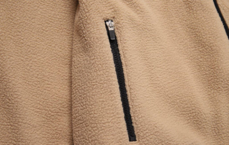 AQO_studiospace(アコスタジオスペース) AQO BEAR REVERSIBLE FLEECE JACKET BROWN