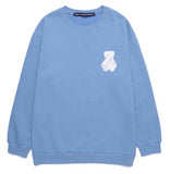AQO_studiospace(アコスタジオスペース) AQO BEAR SWEATSHIRTS BLUE