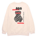 AQO_studiospace(アコスタジオスペース) AQO BEAR SWEATSHIRTS IVORY