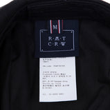 ロマンティッククラウン(ROMANTIC CROWN)  LAUREL LOGO SUEDE NEWS BOY CAP_BLACK