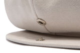 ロマンティッククラウン(ROMANTIC CROWN)  LAUREL LOGO SUEDE NEWS BOY CAP_OATMEAL