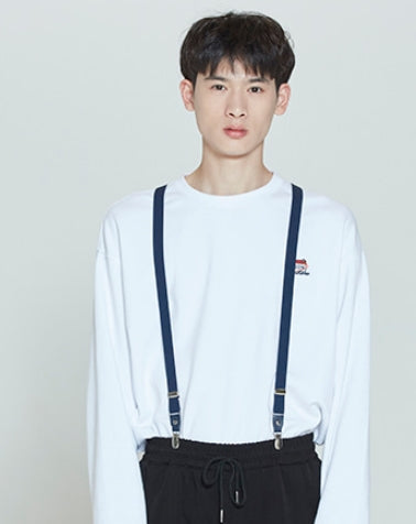 ロマンティッククラウン(ROMANTIC CROWN) CEREMONY TAPE SUSPENDER_NAVY