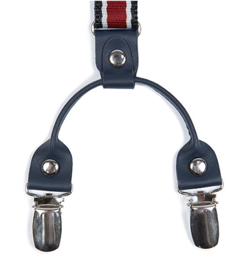 ロマンティッククラウン(ROMANTIC CROWN) CEREMONY TAPE SUSPENDER_NAVY