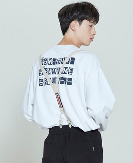 ロマンティッククラウン(ROMANTIC CROWN) CEREMONY TAPE SUSPENDER_OATMEAL