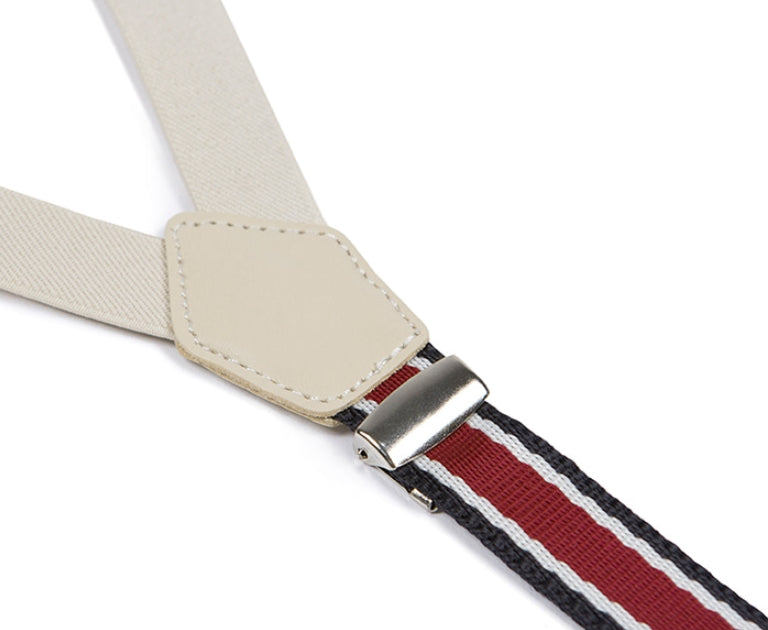 ロマンティッククラウン(ROMANTIC CROWN) CEREMONY TAPE SUSPENDER_OATMEAL