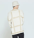 ロマンティッククラウン(ROMANTIC CROWN)  SUNDAY SYNDROME CHAIN KNITWEAR_OATMEAL