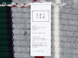 ロマンティッククラウン(ROMANTIC CROWN)  STRIPED RIBBED KNITWEAR_GREY