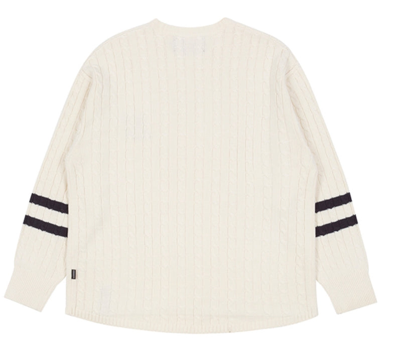 ロマンティッククラウン(ROMANTIC CROWN)  SUNDAY SYNDROME LONG KNITWEAR_OATMEAL