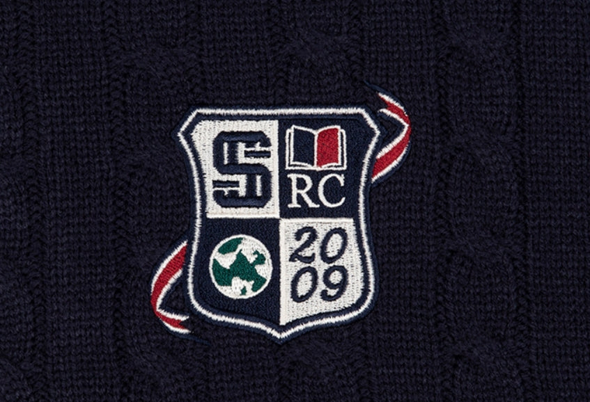ロマンティッククラウン(ROMANTIC CROWN)  SUNDAY SYNDROME LONG KNITWEAR_NAVY