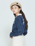 ロマンティッククラウン(ROMANTIC CROWN)  SUNDAY SYNDROME BOWLING SHIRT_NAVY