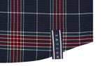 ロマンティッククラウン(ROMANTIC CROWN)  CROSS CHECK CUFFS SHIRT_NAVY