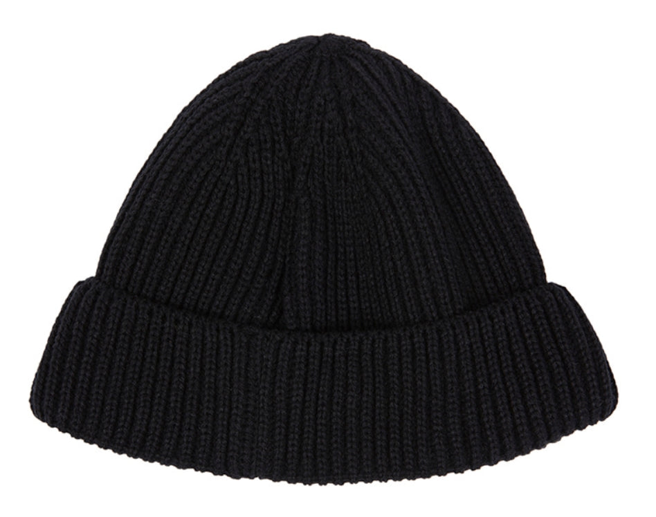 ロマンティッククラウン(ROMANTIC CROWN)  LAUREL LOGO WATCH CAP_BLACK
