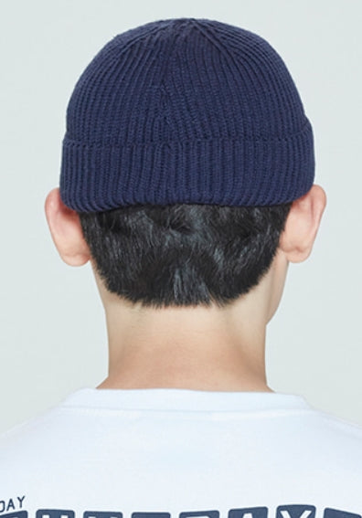 ロマンティッククラウン(ROMANTIC CROWN)  LAUREL LOGO WATCH CAP_NAVY