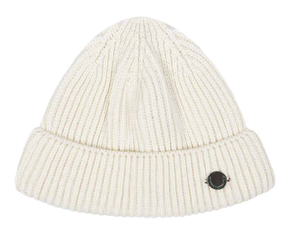 ロマンティッククラウン(ROMANTIC CROWN) LAUREL LOGO WATCH CAP_OATMEAL