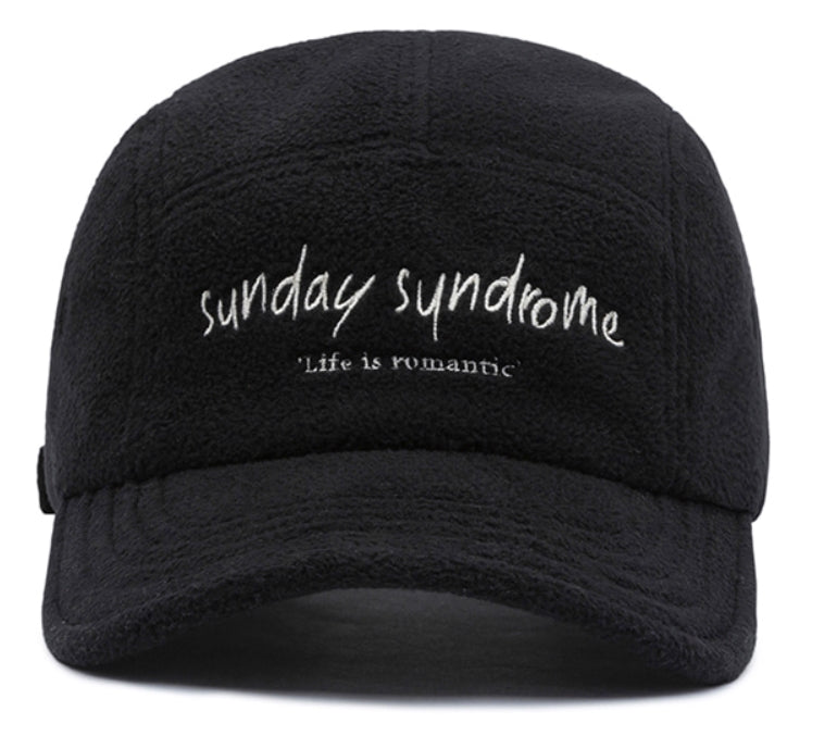 ロマンティッククラウン(ROMANTIC CROWN) SUNDAY SYNDROME CAMP CAP_BLACK