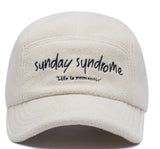 ロマンティッククラウン(ROMANTIC CROWN)SUNDAY SYNDROME CAMP CAP_BEIGE