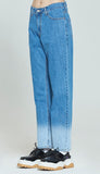ロマンティッククラウン(ROMANTIC CROWN)   COLOR DYEING PANTS_BLUE