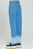 ロマンティッククラウン(ROMANTIC CROWN)   COLOR DYEING PANTS_BLUE