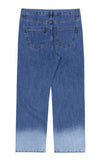 ロマンティッククラウン(ROMANTIC CROWN)   COLOR DYEING PANTS_BLUE