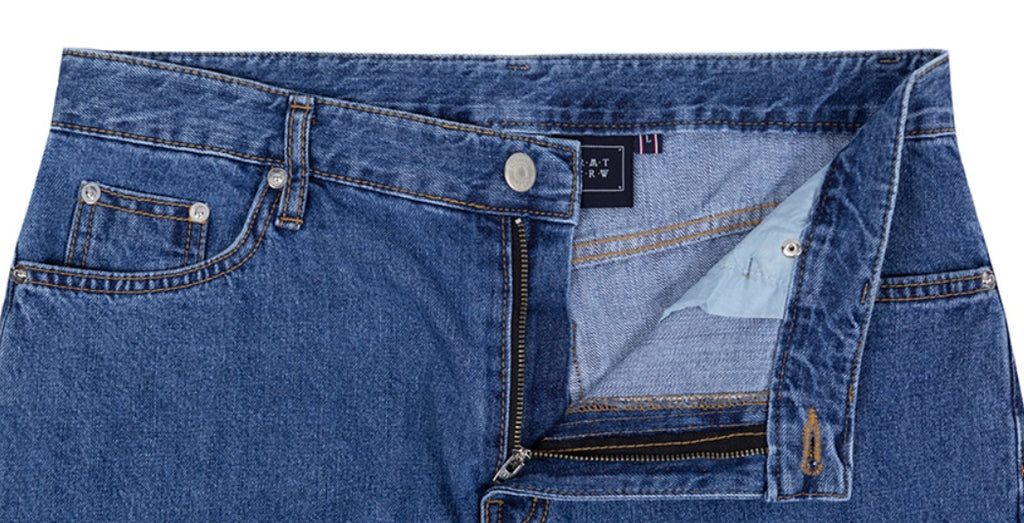 ロマンティッククラウン(ROMANTIC CROWN)   COLOR DYEING PANTS_BLUE