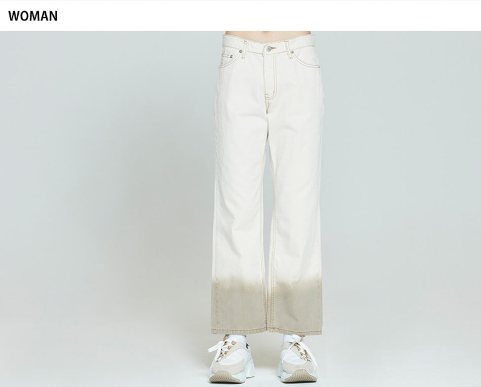 ロマンティッククラウン(ROMANTIC CROWN)   COLOR DYEING PANTS_OATMEAL