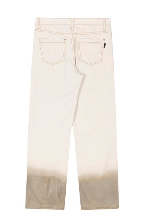ロマンティッククラウン(ROMANTIC CROWN)   COLOR DYEING PANTS_OATMEAL
