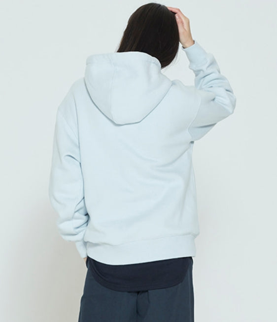 ロマンティッククラウン(ROMANTIC CROWN) RMTCRW PADDLING LOGO HOODIE_SKY BLUE