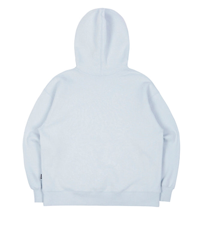 ロマンティッククラウン(ROMANTIC CROWN) RMTCRW PADDLING LOGO HOODIE_SKY BLUE