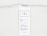 ロマンティッククラウン(ROMANTIC CROWN) RMTCRW PADDLING LOGO HOODIE_MELANGE IVORY