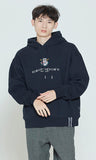 ロマンティッククラウン(ROMANTIC CROWN) RMTCRW PADDLING LOGO HOODIE_NAVY