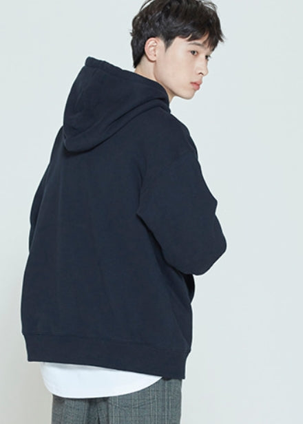 ロマンティッククラウン(ROMANTIC CROWN) RMTCRW PADDLING LOGO HOODIE_NAVY