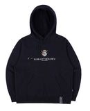 ロマンティッククラウン(ROMANTIC CROWN) RMTCRW PADDLING LOGO HOODIE_NAVY