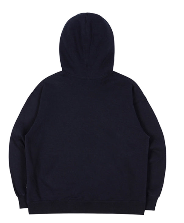 ロマンティッククラウン(ROMANTIC CROWN) RMTCRW PADDLING LOGO HOODIE_NAVY