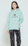 ロマンティッククラウン(ROMANTIC CROWN) RMTCRW PADDLING LOGO HOODIE_LIGHT GREEN