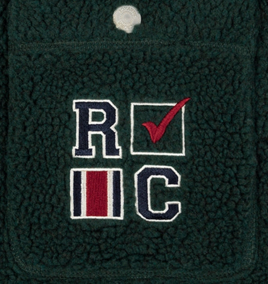 ロマンティッククラウン(ROMANTIC CROWN) HEAVY FLEECE POCKET PARKA_GREEN