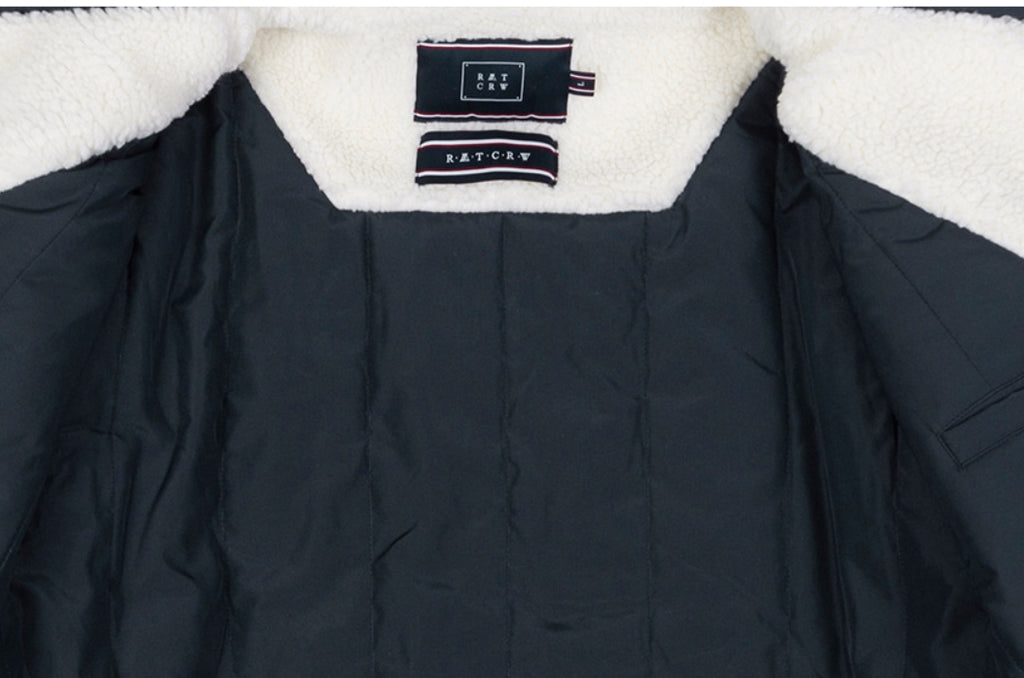 ロマンティッククラウン(ROMANTIC CROWN) HEAVY FLEECE POCKET PARKA_OATMEAL