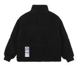 ロマンティッククラウン(ROMANTIC CROWN) HEAVY FLEECE POCKET PARKA_BLACK